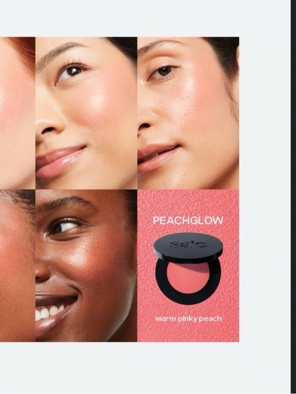 {SAIE} NWT glow sculpt peachglow